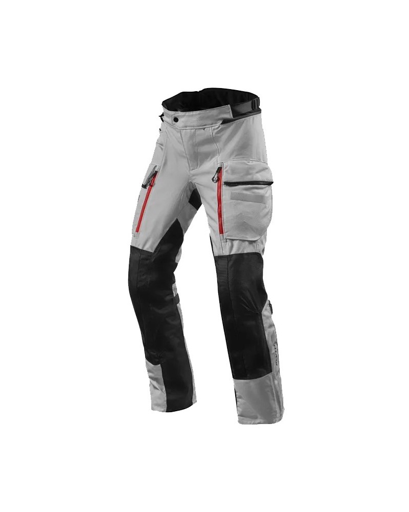 Rev'it | Pantaloni da mototurismo versatili e multistagionali - Sand 4 H2O Argento-Nero