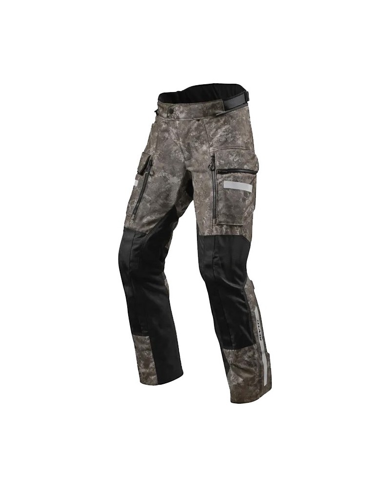 Rev'it | Pantaloni da mototurismo versatili e multistagionali - Sand 4 H2O Mimetico Marrone