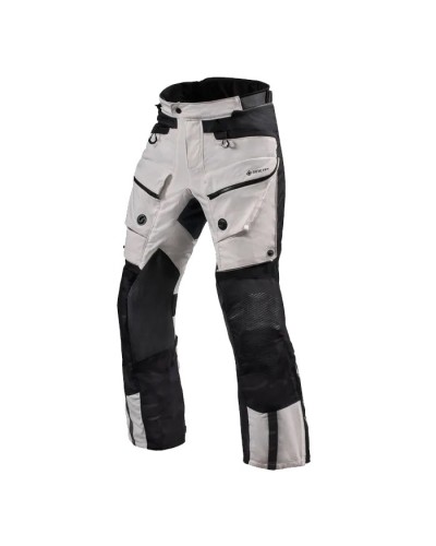 Rev'it | Versatile pants for adventure travel in all climates - Defender 3 GTX Silver-Black