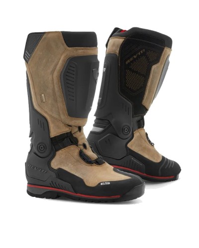 Rev'it | Award winning motorcycle adventure boots with top specs - Expedition H2O Black-Brown