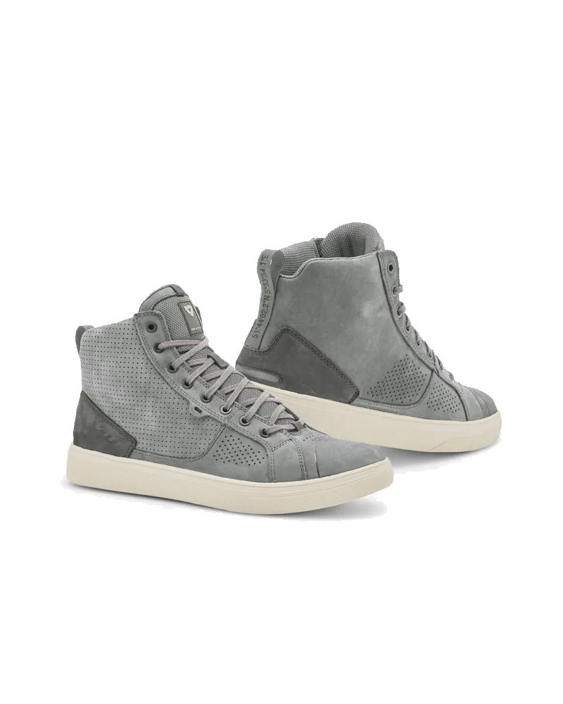 Rev'it | Sporty, urban and fashionable motorcycle shoes for men - Arrow Light Gray-White