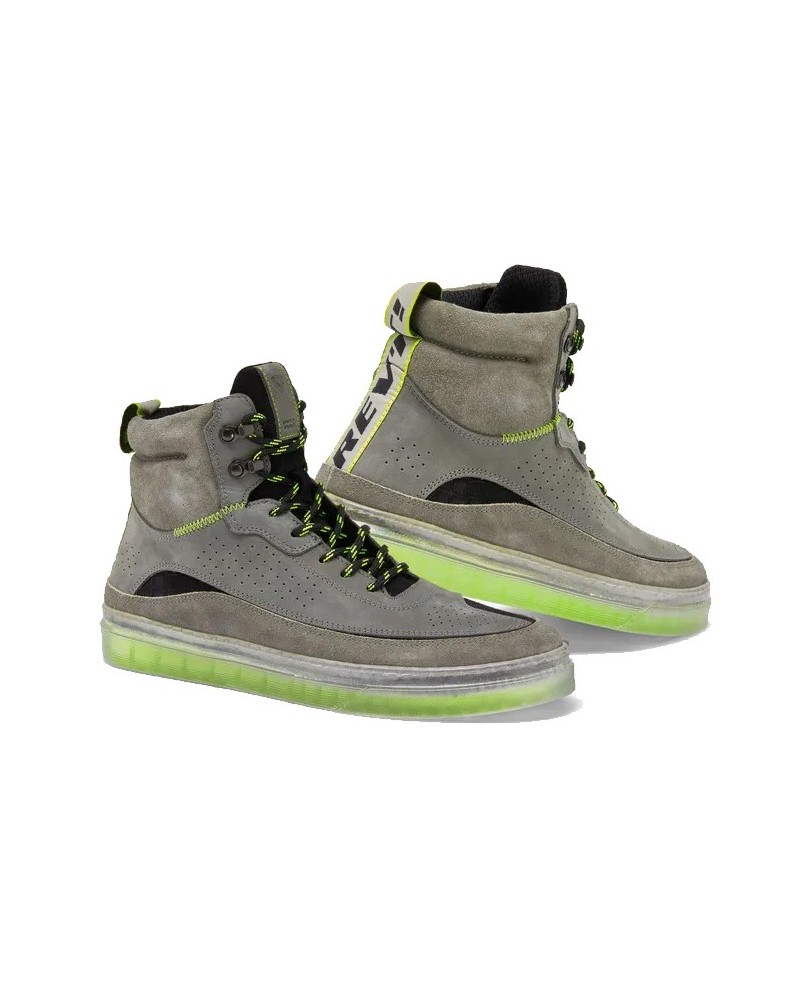 Rev'it | Sneaker urbane alte parzialmente ventilate - Filter Grigio-Neon Giallo