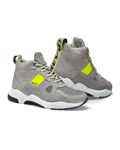 Rev'it | Partially ventilated urban motorcycle sneakers - Astro Light Gray-Neon Yellow