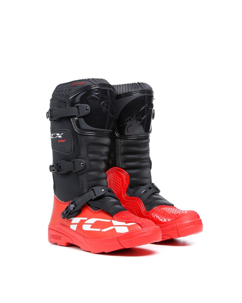 Boots OFF ROAD COMP-KID TCX kid black red