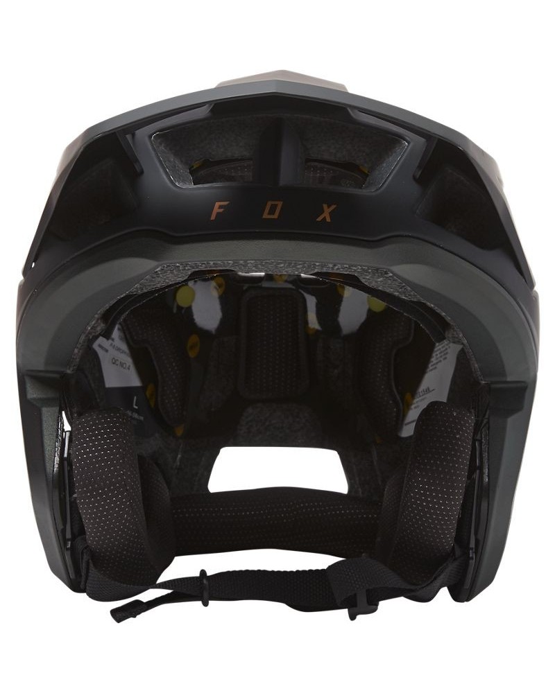 Bike helmet Fox | Dropframe Pro sideswipe Mips black gold