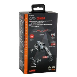 Opti Combo, fixed handlebar with action camera mount