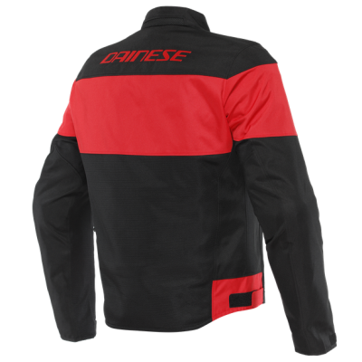 Giacca moto Dainese Elettrica Air tex black lava red