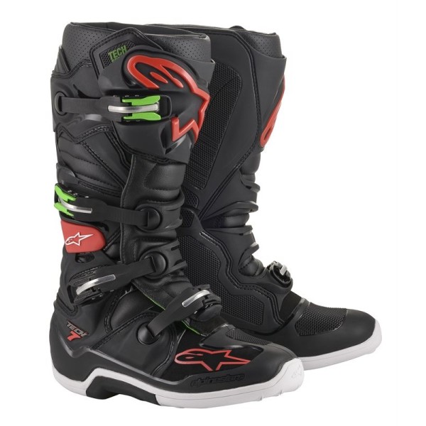 Alpinestars | Tech 7 | Nero/Rosso/Verde