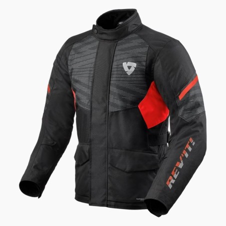 Rev'it | Jacket Duke H2O | Black-Red