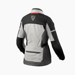 Jacket Rev'it Outback 4 H2O Ladies Silver-Black | VBIKE-STORE.IT