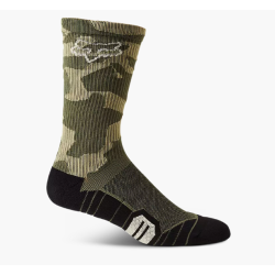 Fox | Ranger Cushion 8" Socks | Green Camouflage