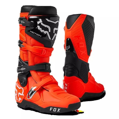 Fox Motion | Arancione fluo | Stivali Mx Motocross Offroad