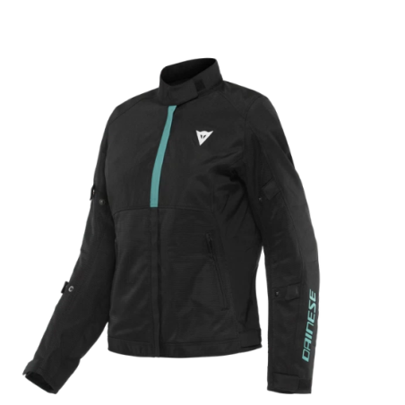 Dainese | Risoluta Air Tex Lady Jacket | Black Acqua green