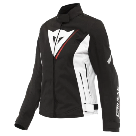 Dainese | Veloce Lady D-DRY® Jacket | Nero/Bianco/Rosso lava