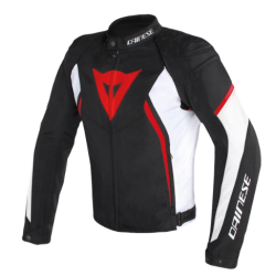 Dainese | Avro D2 Tex Jacket | Nero Bianco Rosso