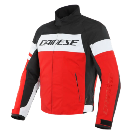 Dainese | Saetta D-Dry Jacket | White/Red lava/Black