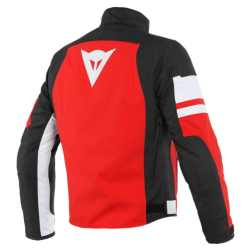 Dainese | Saetta D-Dry Jacket | Bianco/Rosso lava/Nero