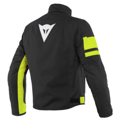 Dainese | Saetta D-Dry Jacket | Nero/Giallo fluo/Nero