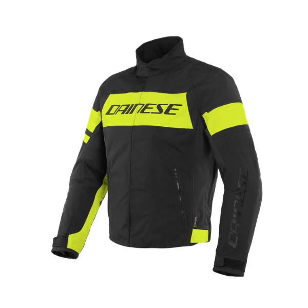 Dainese | Saetta D-Dry Jacket | Nero/Giallo fluo/Nero