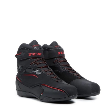 TCX | Scarpe Zeta WP | Nero Rosso