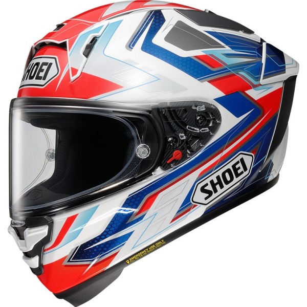 Shoei | X-spr Pro Escalate Tc10 | Blu/Bianco