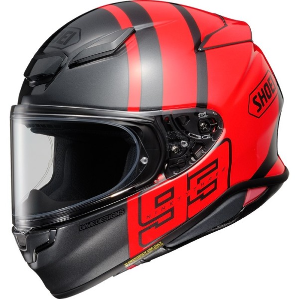 Shoei | Nxr 2 Mm93 Collection Track Tc-1 | Red