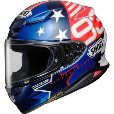 Shoei | Nxr 2 Marquez American Spirit Tc-10 | Blu | Caschi moto | Caschi integrali