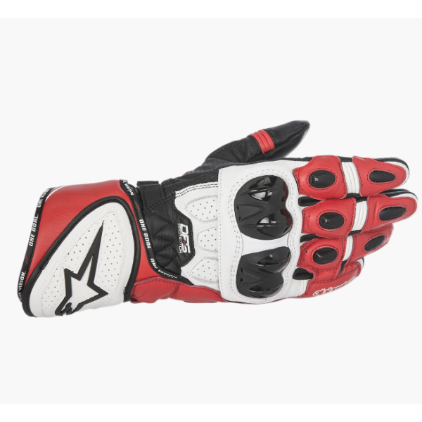 Alpinestars | GP Plus R Gloves | Nero/Bianco/Rosso