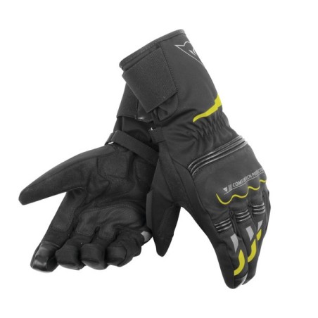 Dainese | Guanti Tempest D-Dry Long | Nero giallo fluo