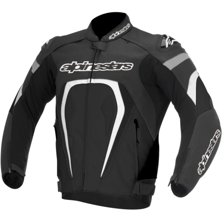 Alpinestars | Motegi Leather Jacket | Black White