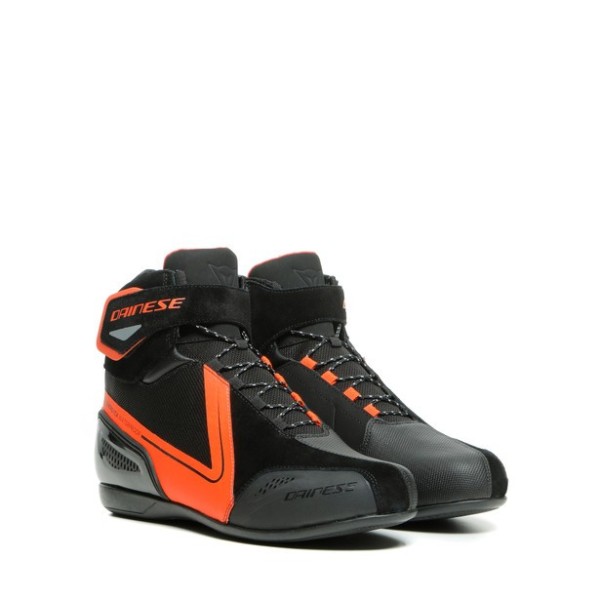 Dainese | Energyca D-Wp Shoes | Black fluo red