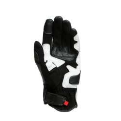 Dainese | GLOVES MIG 3 UNISEX LEATHER | BLACK WHITE LAVA RED