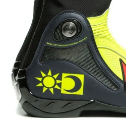 Dainese |Boots AXIAL D1 REPLICA VALENTINO | YELLOW-FLUO/BLUE-REGGIANI | Motorcycle Boots