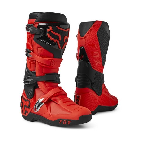 Fox | Motion Boots | Red fluo