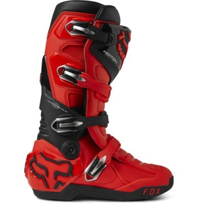 Fox | Motion Boots | Red fluo | Motorcycle Boots