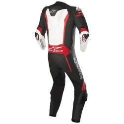 Alpinestars | Tuta in pelle Missile Tech Air Compatible | Nero/Bianco