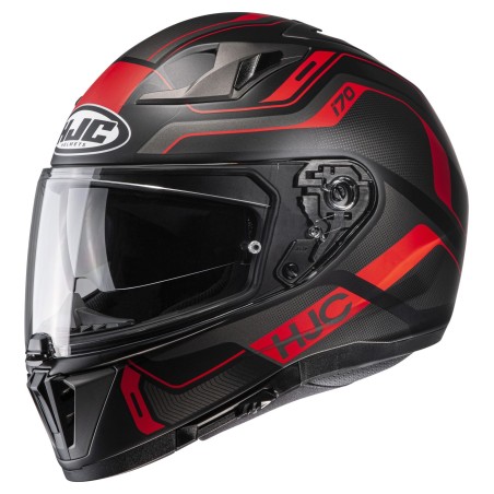 HJC | Casco integrale LONEX MC1SF i70 | Nero/Rosso