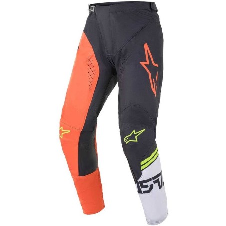 Alpinestars | Racer Compass Pants | White/Orange/Anthracite