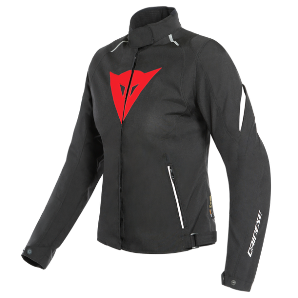 Dainese | Jacket Laguna Seca 3 Lady D-Dry | Black/Lava Red/White