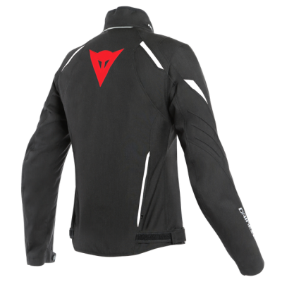 Dainese | Giacca donna Laguna Seca 3 Lady D-Dry | Nero/Rosso Lava/Bianco