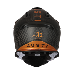 Moto | Just1 | J12 Pro 10th Carbon| Carbonio bronzo | Caschi Off Road