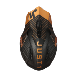 Moto | Just1 | J12 Pro 10th Carbon| Carbonio bronzo | Caschi Off Road