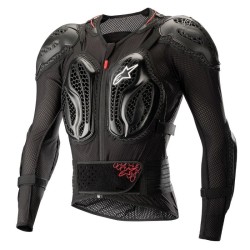 Alpinestars | Bionic Action Giacca | nero rosso | moto | protezione