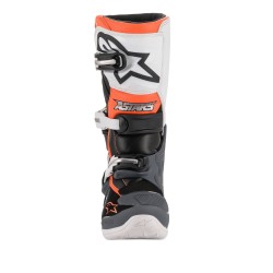 Alpinestars | Youth Tech 7S Boots | Nero/Bianco/Arancione fluo|Moto|Stivali Off Road