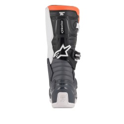 Alpinestars | Youth Tech 7S Boots | Nero/Bianco/Arancione fluo|Moto|Stivali Off Road