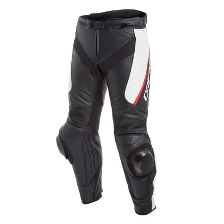 Dainese | Leather pants Delta 3 | Black White Red