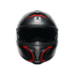 AGV | Modular Helmet Tourmodular Frequency Matt | Gunmetal-Red