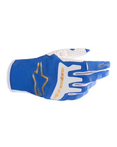 Alpinestars | Techstar Gloves | Blue white gold