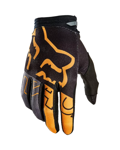 Fox | 180 Skew Gloves | Black gold