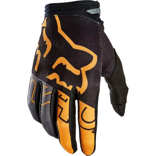 Fox | 180 Skew Gloves | Black gold